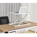 Sit-stand mini laptop desk on bed adjustable.